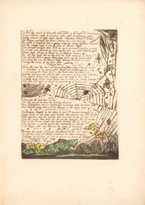 Europa. Eine Prophezeiung, Tafel 14, Und die Wolken und Feuer... (Bentley 15)