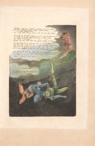 Europa. Eine Prophezeiung, Tafel 4, Unwillig schaue ich auf... (Bentley 5) von William Blake