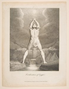 Befruchtung Ägyptens Erasmus Darwin, Der Botanische Garten, 1791 von William Blake