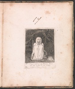 Für Kinder. Die Tore des Paradieses, Tafel 18, Ich habe dem Wurm gesagt... von William Blake