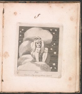 Für Kinder. Die Tore des Paradieses, Tafel 6, Luft von William Blake