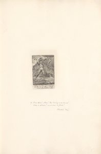 Für die Geschlechter - Die Tore des Paradieses, Platte 9, Ach! von William Blake