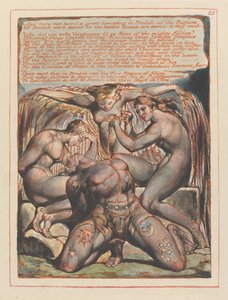 Jerusalem, Tafel 25, Und es war zu hören.... von William Blake