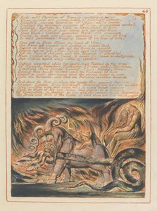 Jerusalem, Tafel 46, Bad, milder Arzt.... von William Blake