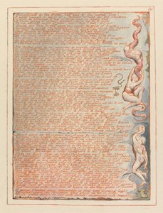 Jerusalem, Platte 80, Umgeben vom gefrorenen Netz.... von William Blake