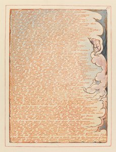 Jerusalem, Tafel 83, Verderblichkeit erscheint auf deinen Gliedern... von William Blake