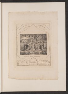 Hiob und seine Familie von William Blake