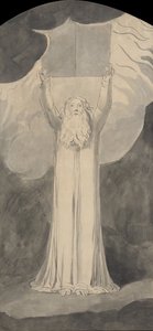 Moses empfängt das Gesetz von William Blake