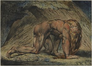 Nebukadnezar von William Blake