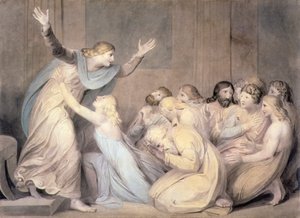 Joseph gibt sich seinen Brüdern zu erkennen, Platte 3 aus 