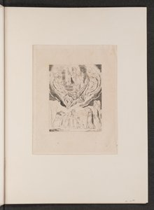 Satan geht aus der Gegenwart des Herrn von William Blake
