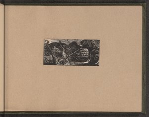 Schäfer vertreibt Wolf von William Blake