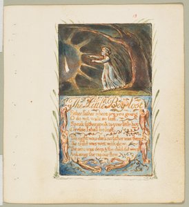 Lieder der Unschuld und Erfahrung: Kleiner verlorener Junge, ca. 1825 von William Blake
