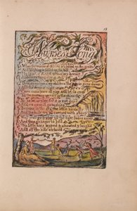 Lieder der Unschuld und der Erfahrung, Tafel 13, Lied der Amme (Bentley 24) von William Blake