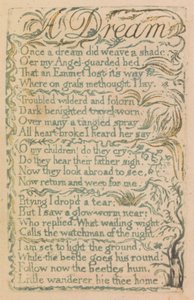 Lieder der Unschuld und der Erfahrung, Platte 14, "Lachlied" (Bentley 15) von William Blake