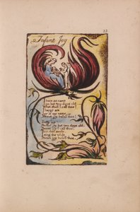 Lieder der Unschuld und der Erfahrung, Tafel 23, Kindliche Freude (Bentley 25) von William Blake