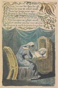 Lieder der Unschuld und Erfahrung, Platte 26, "Ein Wiegenlied" (Bentley 16) von William Blake