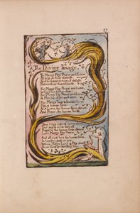 Lieder der Unschuld und der Erfahrung, Tafel 27, Das göttliche Bild (Bentley 18) von William Blake