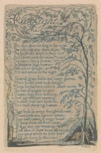 Lieder der Unschuld und Erfahrung, Tafel 30, Nacht (Bentley 20)