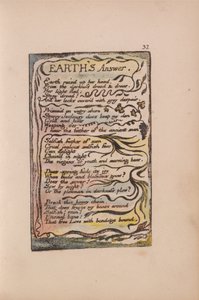 Lieder der Unschuld und der Erfahrung, Tafel 32, Antwort der Erde (Bentley 31)