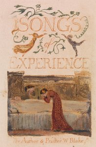 Lieder der Unschuld und Erfahrung, Tafel 33, Erfahrung Titelblatt (Bentley 29) von William Blake