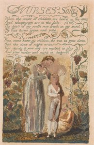 Lieder der Unschuld und Erfahrung, Tafel 37, Lied der Krankenschwester (Bentley 38)