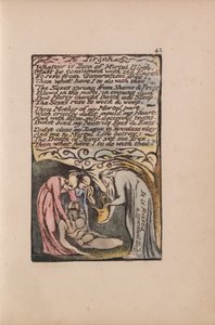 Lieder der Unschuld und der Erfahrung, Tafel 42, An Tirzah (Bentley 52) von William Blake