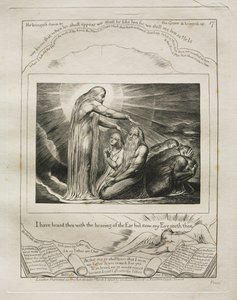 Das Buch Hiob: Pl. 17, Ich habe dich mit dem Ohr gehört, aber nun sieht dich mein Auge