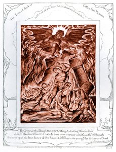 Das Buch Hiob Illustrationen von William Blake