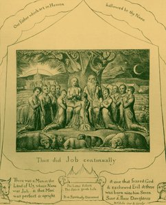 Das Buch Hiob, Illustrationen von William Blake von William Blake