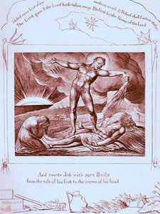 Das Buch Hiob, Illustrationen von William Blake von William Blake