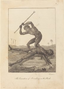 Die Hinrichtung durch das Radbrechen von William Blake