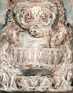 Der Sündenfall, ca. 1780-1827 von William Blake