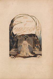 Das erste Buch von Urizen, Tafel 1