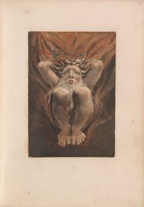 Das erste Buch von Urizen, Tafel 21 (Bentley 16) von William Blake