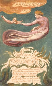 Das erste Buch Urizen, Tafel 2, "Preludium zum Buch Urizen" (Bentley 2a)