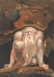 Das erste Buch Urizen, Platte 8 (Bentley 9) von William Blake