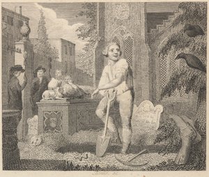 Die Raben, der Küster und der Regenwurm von William Blake