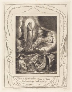 Die Vision von Eliphas von William Blake