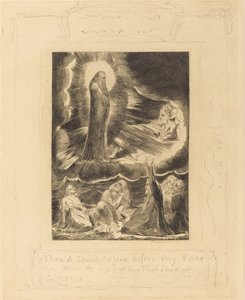 Die Vision von Eliphas von William Blake