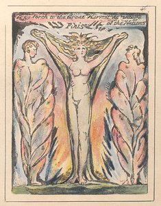 Um zur großen Ernte und Weinlese der Nationen zu gehen, ca. 1811 von William Blake