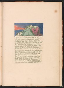 Visionen der Töchter Albions, Tafel 10, In glücklicher Kopulation . . . . von William Blake