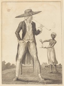 Ein Pflanzer aus Surinam in seiner Morgenkleidung von William Blake after John Gabriel Stedman