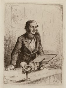Alexander Russell Simpson, Professor der Geburtshilfe und der Krankheiten von Frauen und Kindern (Stich) von William Brassey (after) Hole