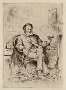 David Masson, Professor für Rhetorik und englische Literatur von William Brassey (after) Hole