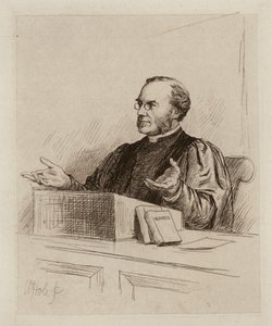 Malcolm Campbell Taylor, Professor für Theologie und Kirchengeschichte (Gravur) von William Brassey (after) Hole