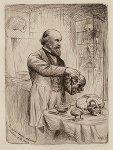 William Turner, Professor der Anatomie von William Brassey (after) Hole