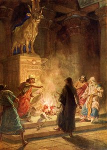 Ein Prophet Gottes verurteilt den Götzendienst Jerobeams - Bibel