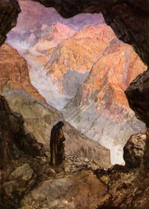 Elia in der Wüste Horeb - Bibel von William Brassey Hole