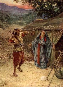 Jael und Sisera - Bibel von William Brassey Hole